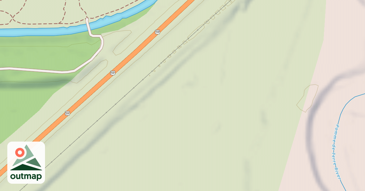 Map of Appleton Area Recreational Park
