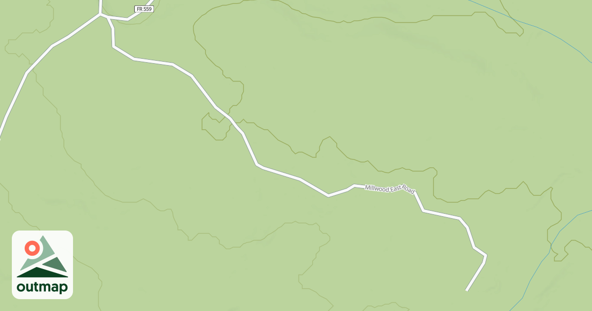Map of MILLWOOD E