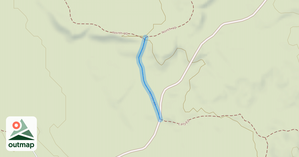 Map of North 40
