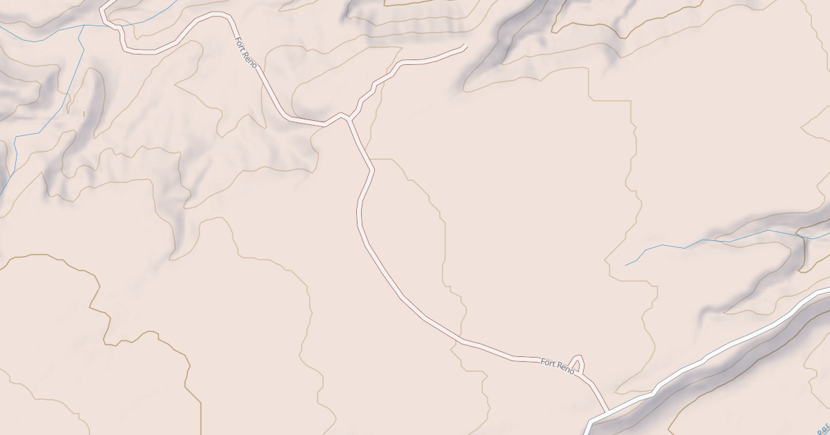 Map preview of FORT RENO