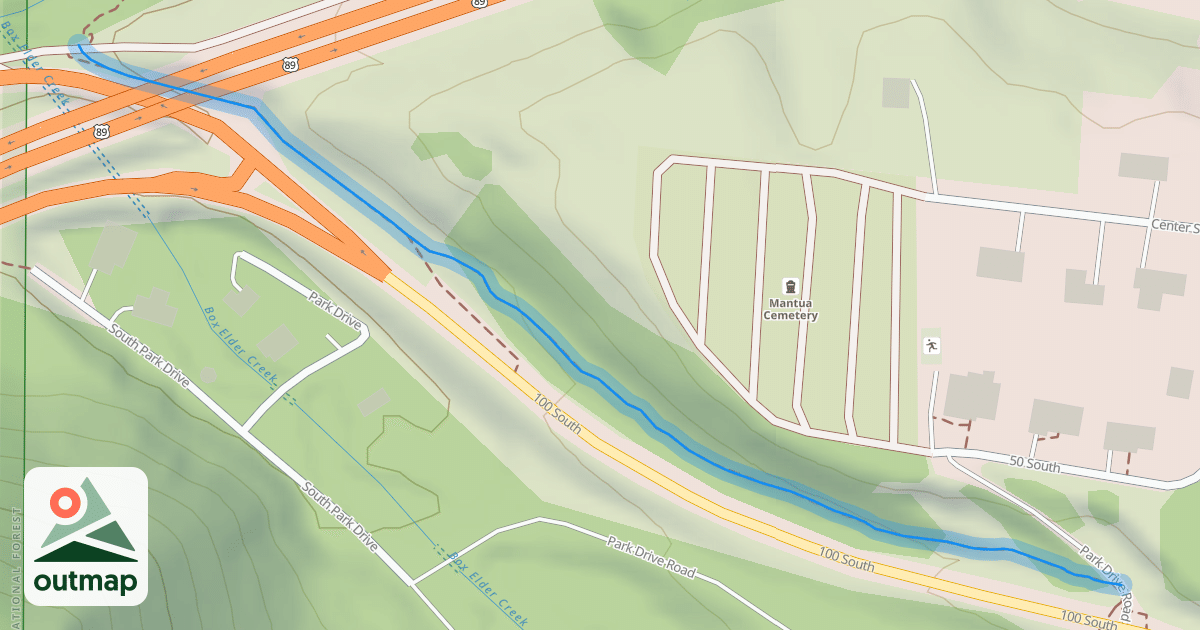 Map of Canyon Trail