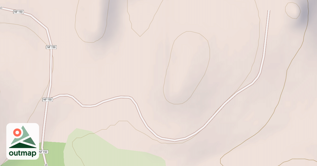 Map of USFS Motor Vehicle Use Map Roads {84BC24BF-0975-479E-825D-8F0C2B87D352}
