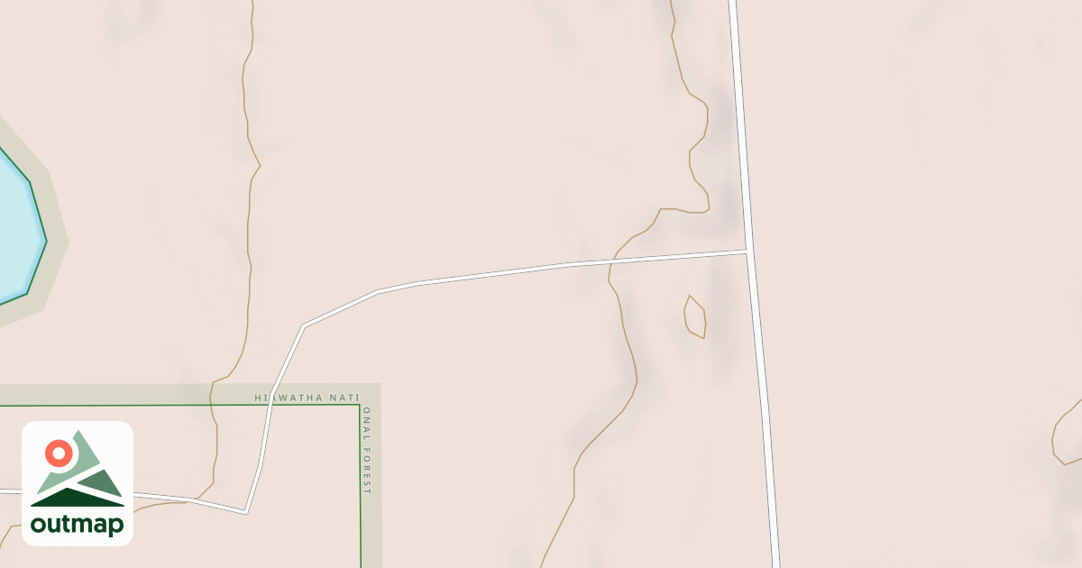 Map of BAY DE NOC SPUR A
