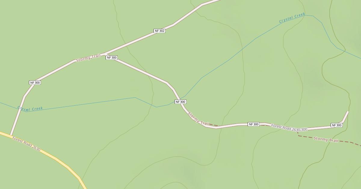 Map preview of USFS National Forest System Roads {7620DBC9-E89A-4329-896B-4E19913333F3}