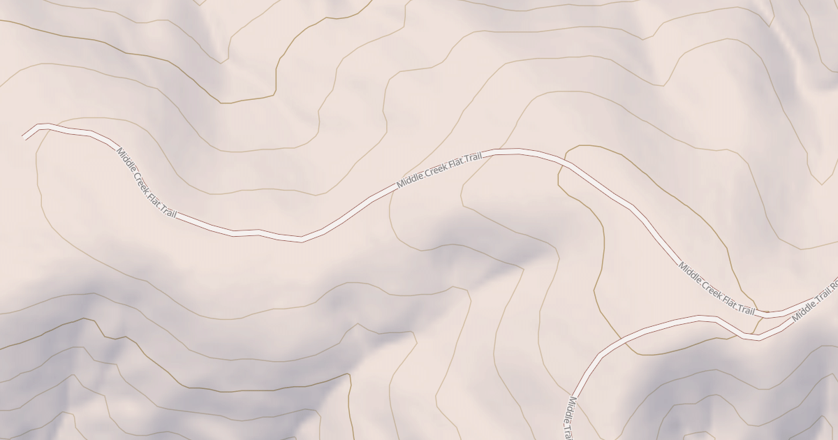 Map preview of MIDDLE CREEK FLAT