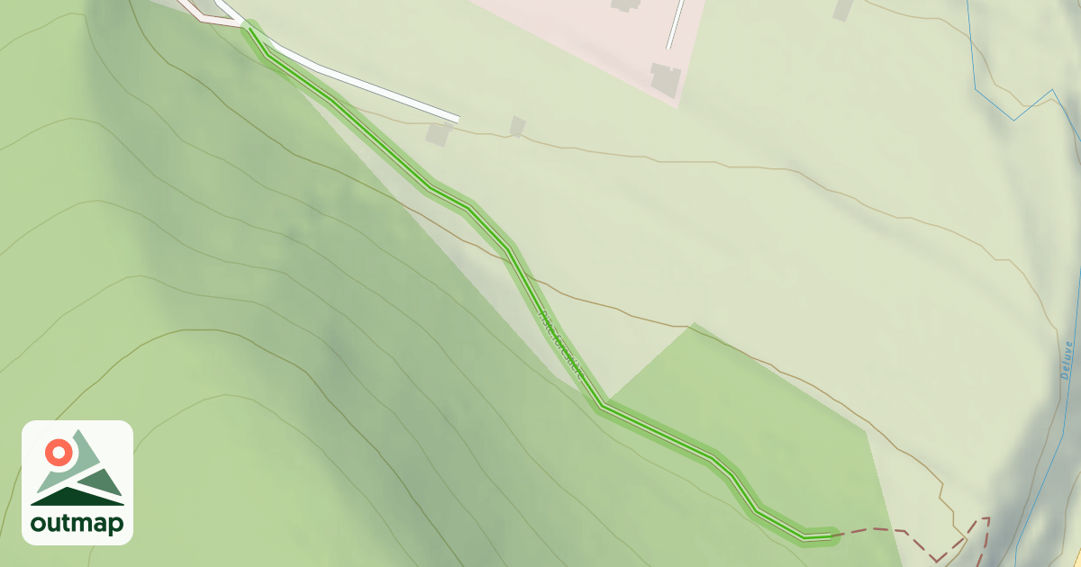 Map of Piste forestière