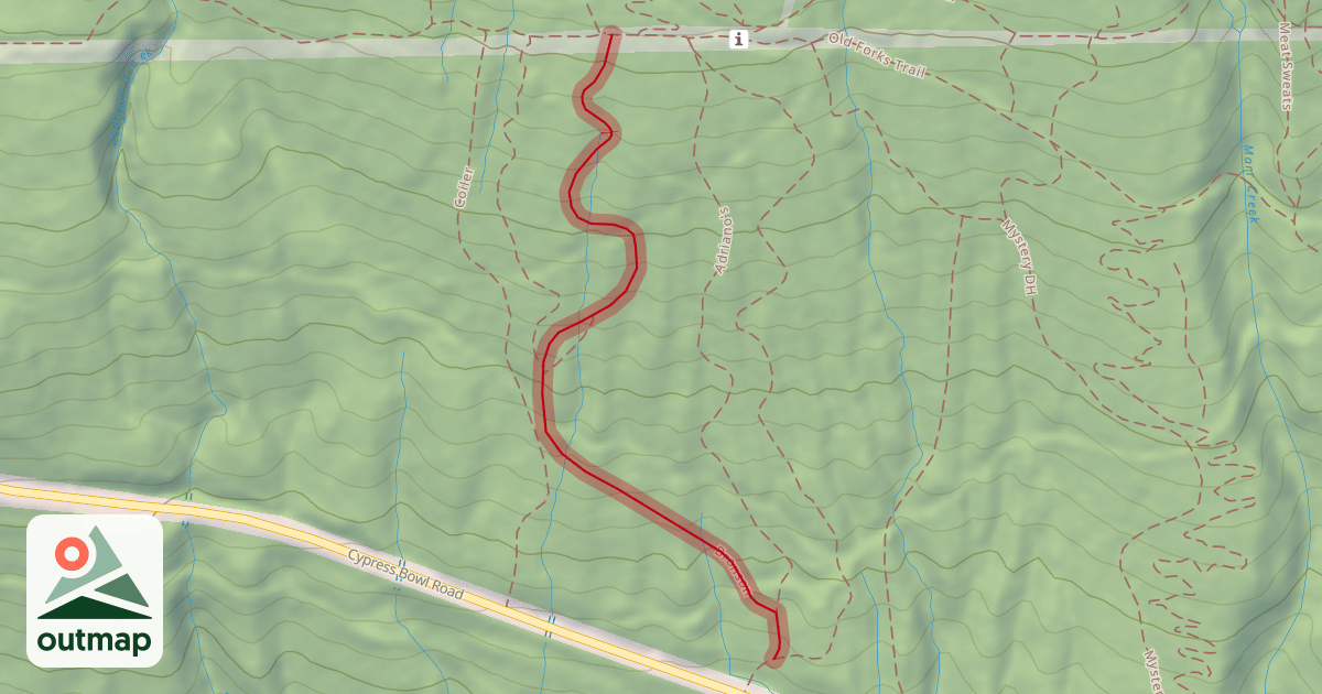 Map of Bronson