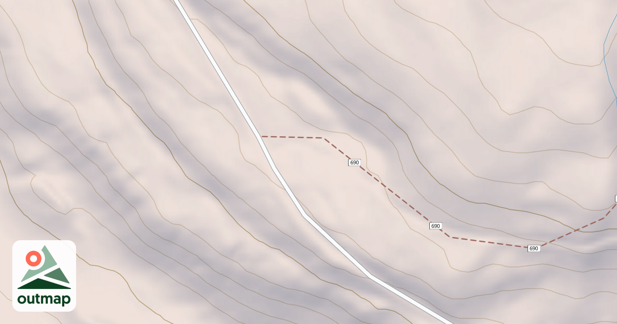 Map of HORSE MTN