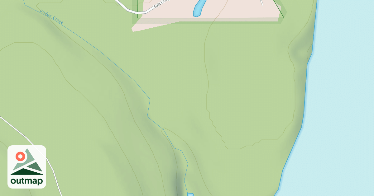 Map of DODGE BAY
