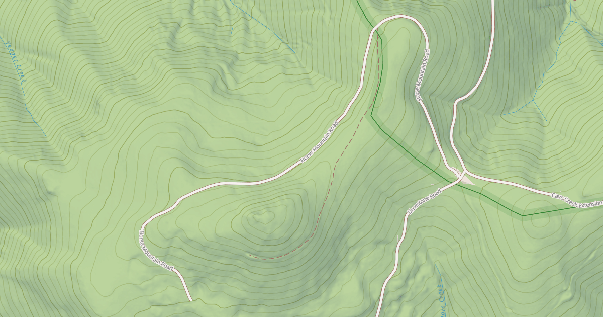 Map preview of HORSE MOUNTAIN