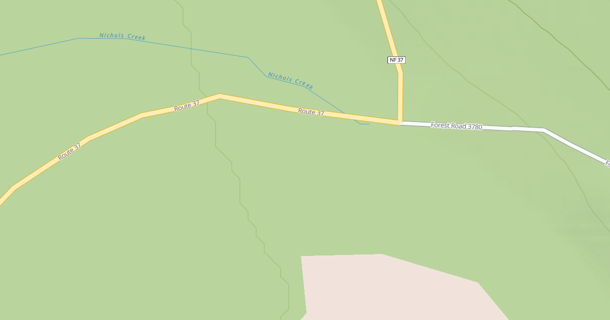 Map preview of USFS Motor Vehicle Use Map Roads {0797312E-6949-4C8B-8EF7-013303D6AA38}