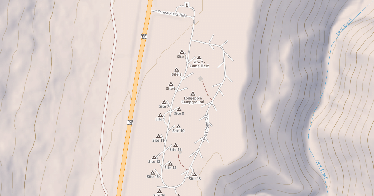 Map preview of LODGEPOLE C G