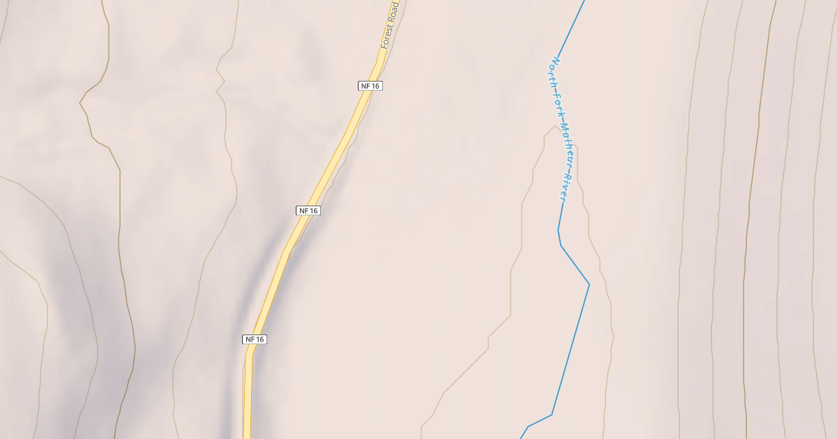 Map preview of USFS National Forest System Roads {52B2F459-C57A-4E66-A96A-54A26E07F133}