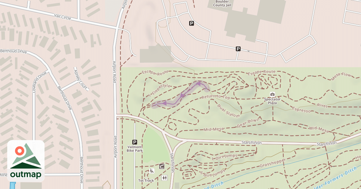 Map of M Slopesyle