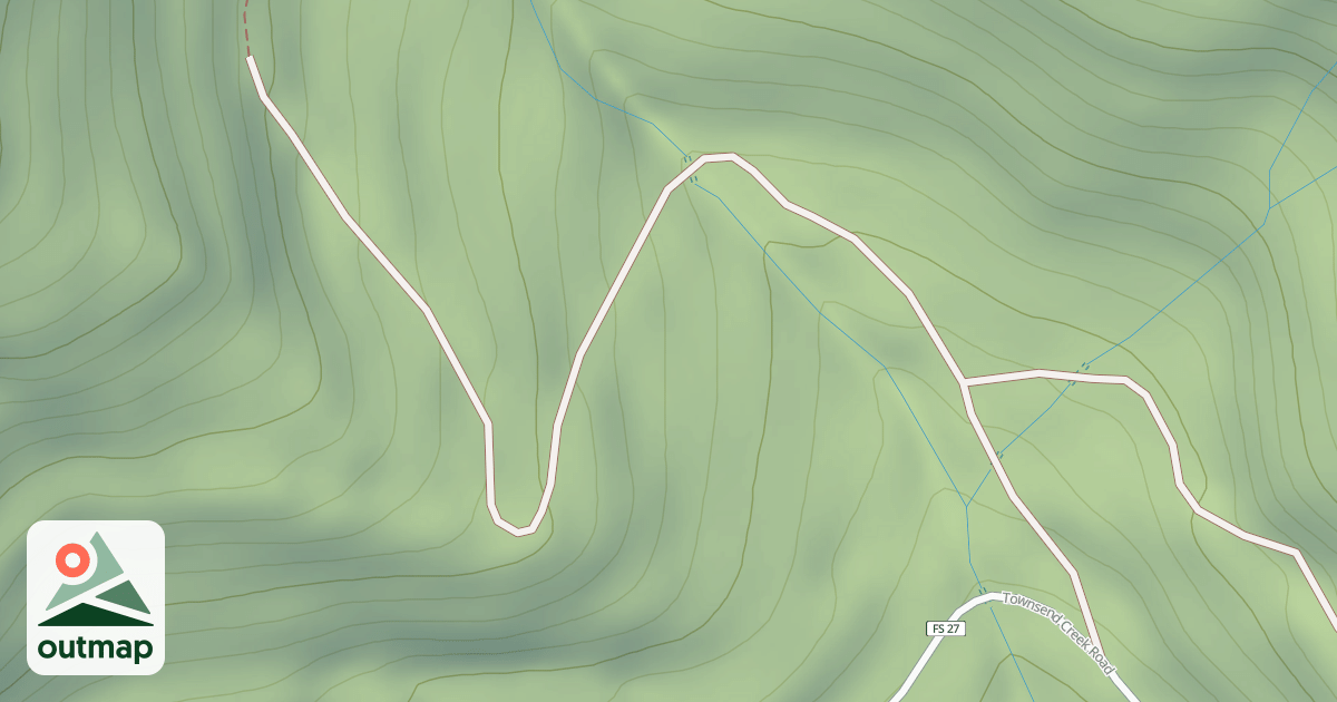 Map of USFS National Forest System Roads {D2CAC5C0-3975-4BEB-928A-AFC11A6290CC}