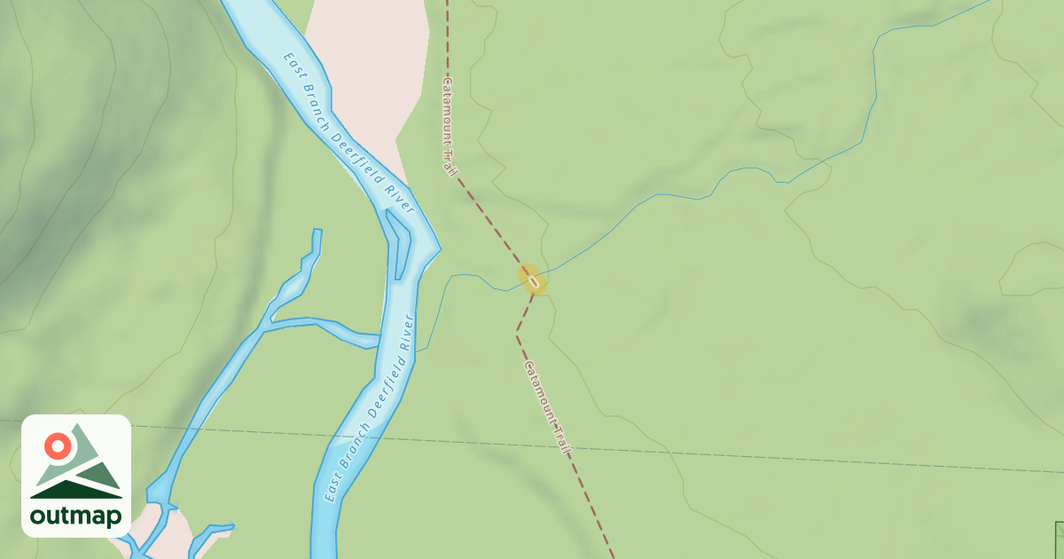 Map of Catamount Trail
