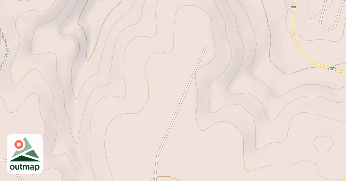 Map of USFS National Forest System Roads {87472839-C881-463C-8CFC-9DA3F0D1C8DF}