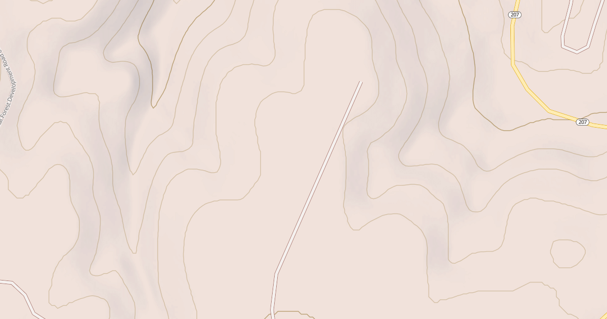 Map preview of USFS National Forest System Roads {87472839-C881-463C-8CFC-9DA3F0D1C8DF}