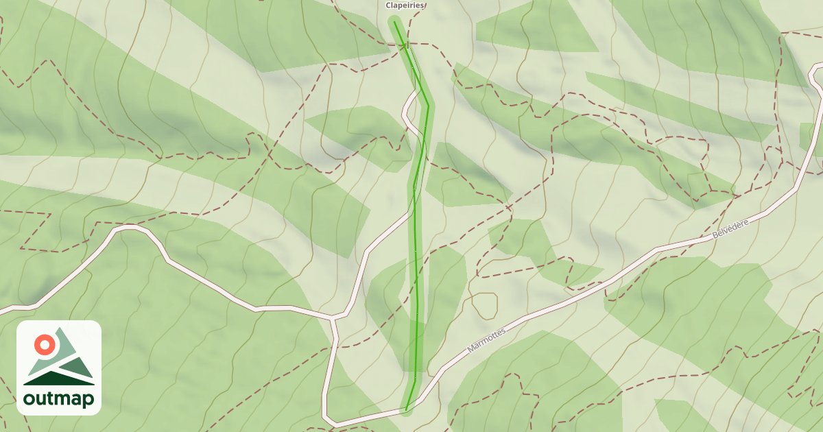 Map of Marmottes