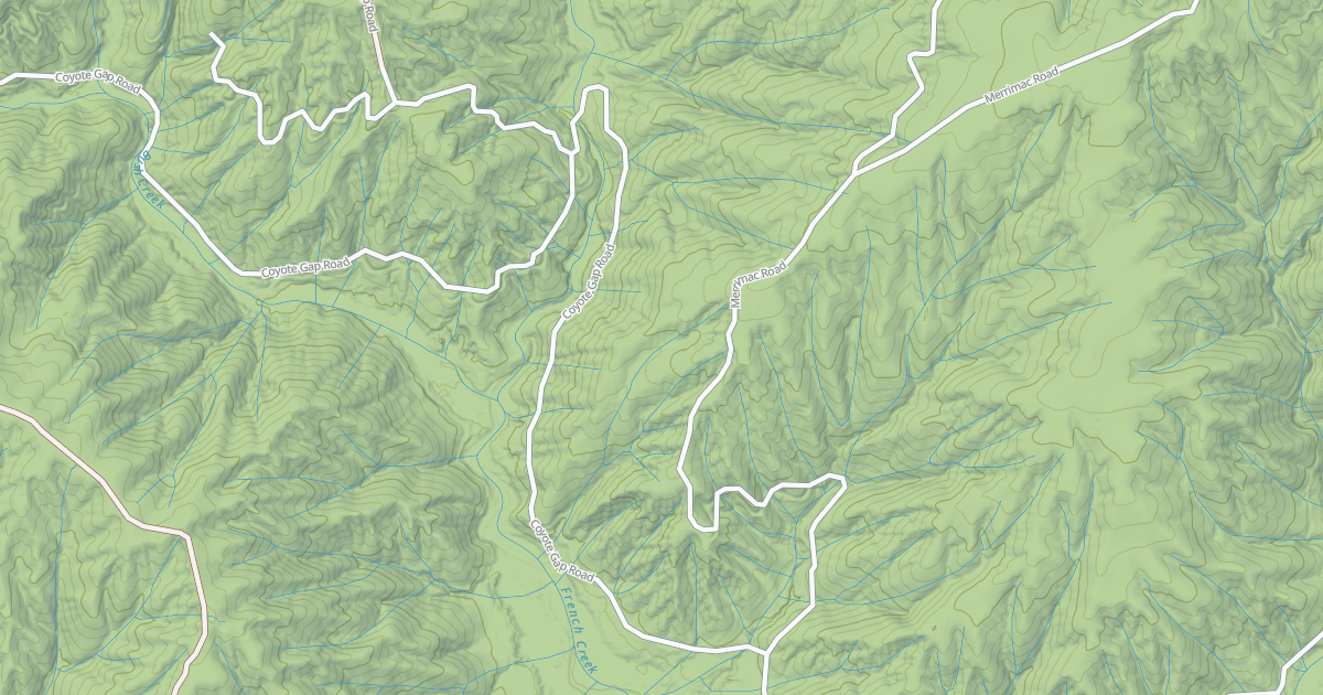 Map preview of PULGA-MERRIMAC