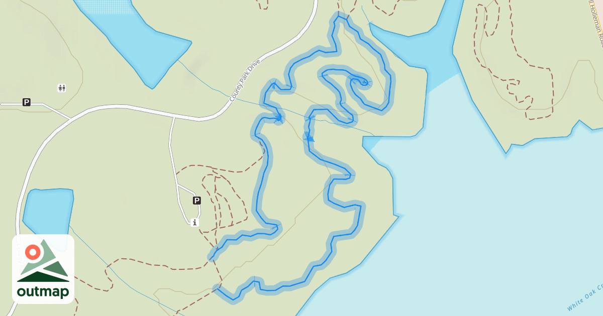 Map of Hog Run Intermediate