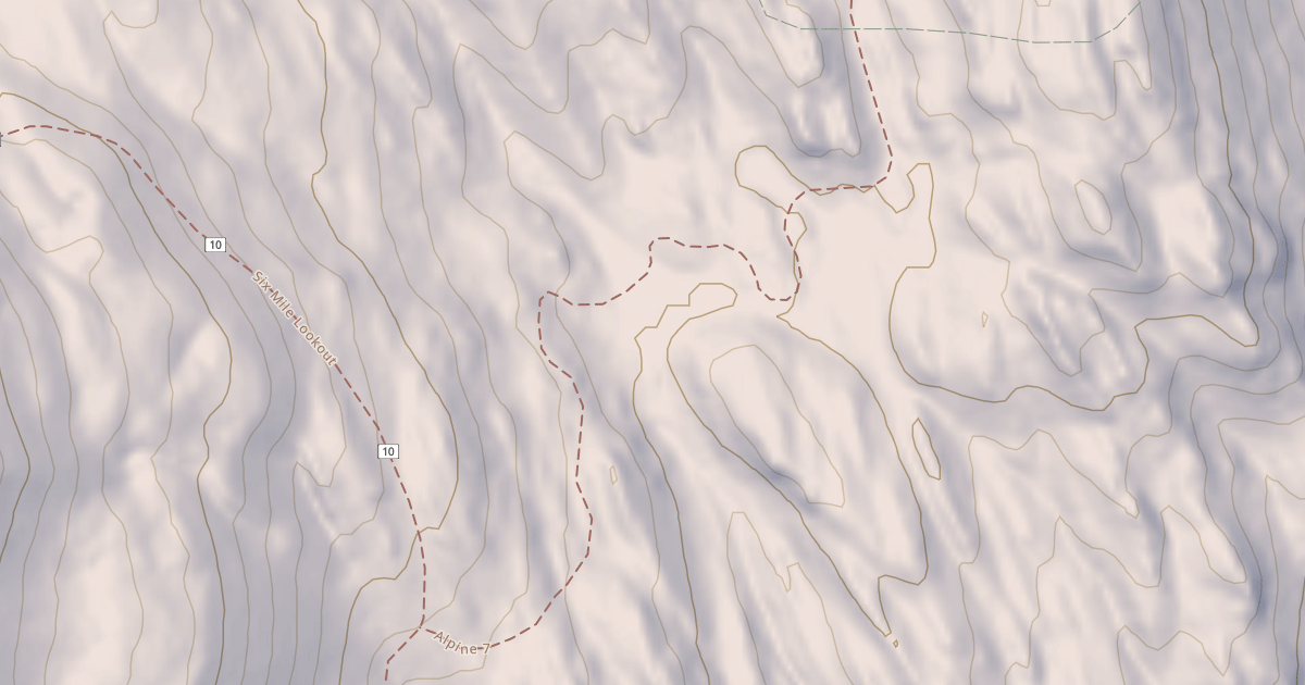 Map preview of USFS Motor Vehicle Use Map Trails 5200