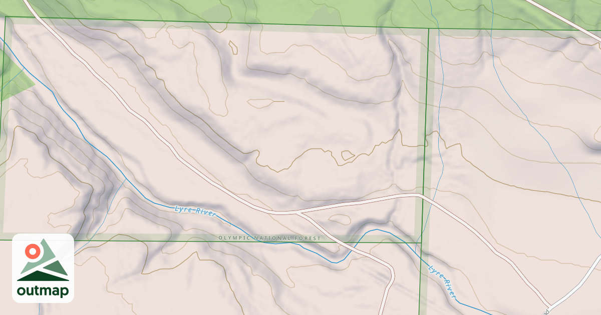 Map of USFS Motor Vehicle Use Map Roads {07AEAF25-6160-45D6-9491-62BFFF6EAA4F}
