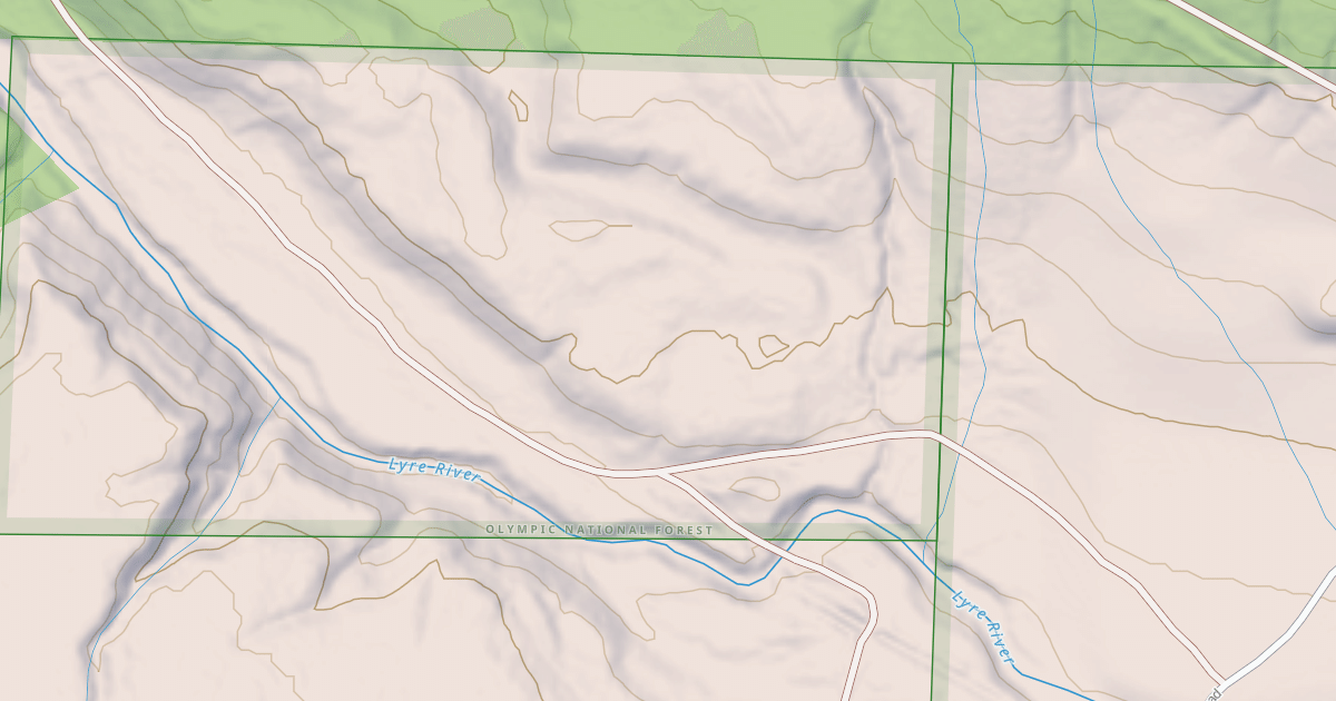 Map preview of USFS Motor Vehicle Use Map Roads {07AEAF25-6160-45D6-9491-62BFFF6EAA4F}