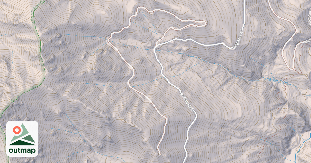 Map of USFS Motor Vehicle Use Map Roads {4A65222C-F335-4BBA-8F37-6528E3D1ACE6}