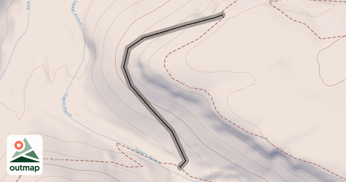 Map of 4 Tons Access