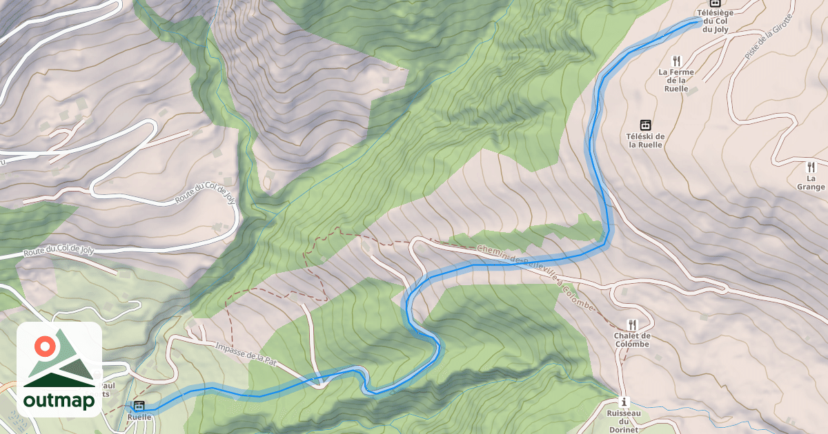 Map of Belleville