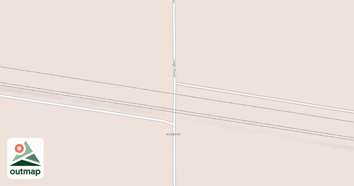 Map of Buffalo Run Snowmobile Trail