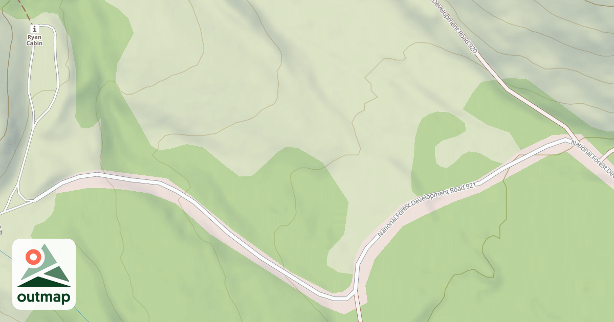 Map of USFS Motor Vehicle Use Map Roads {03D6204B-071D-474A-84CA-E0D237C30382}