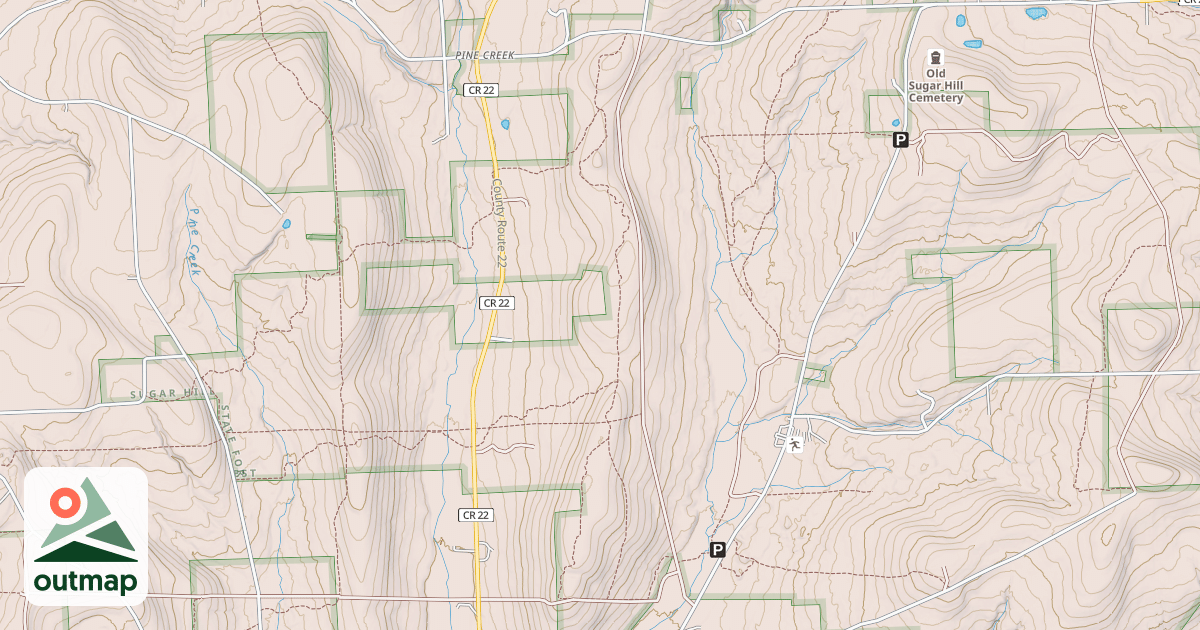 Map of A Trail