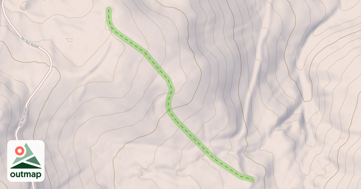 Map of Aspen Run