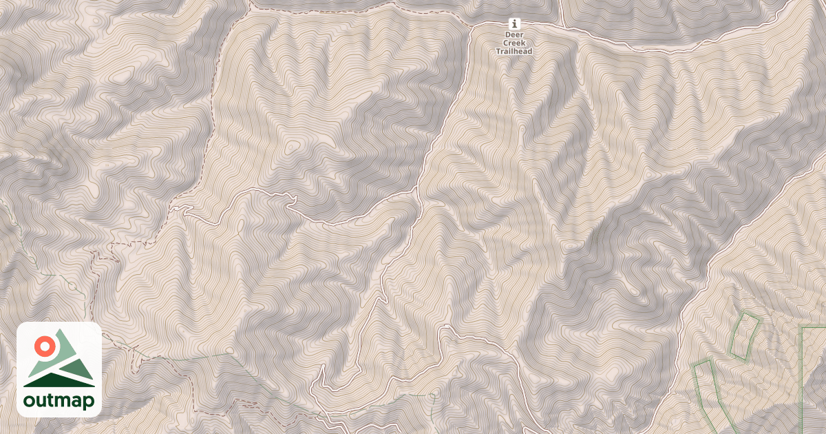 Map of KINSEY CREEK
