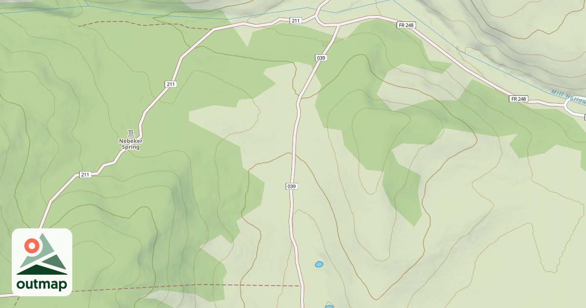 Map of NEBEKER SPRING