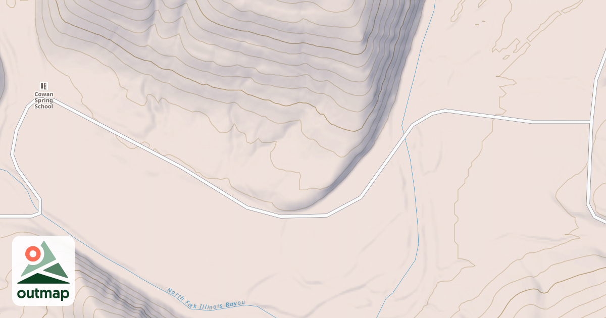 Map of COWAN HOLLOW