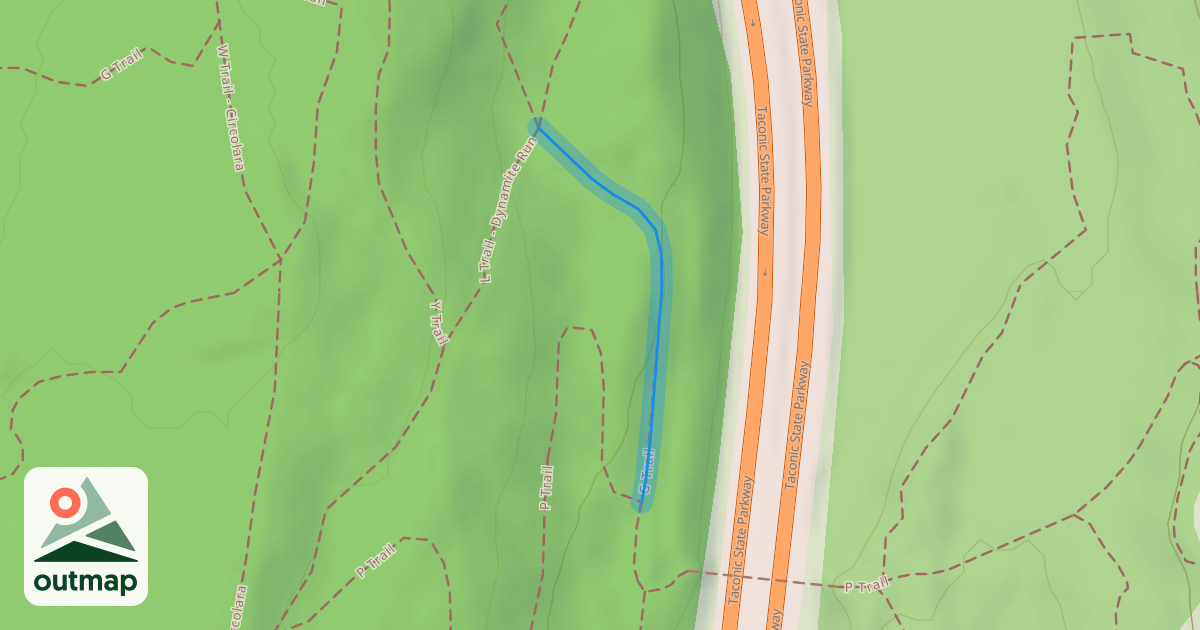 Map of G Trail