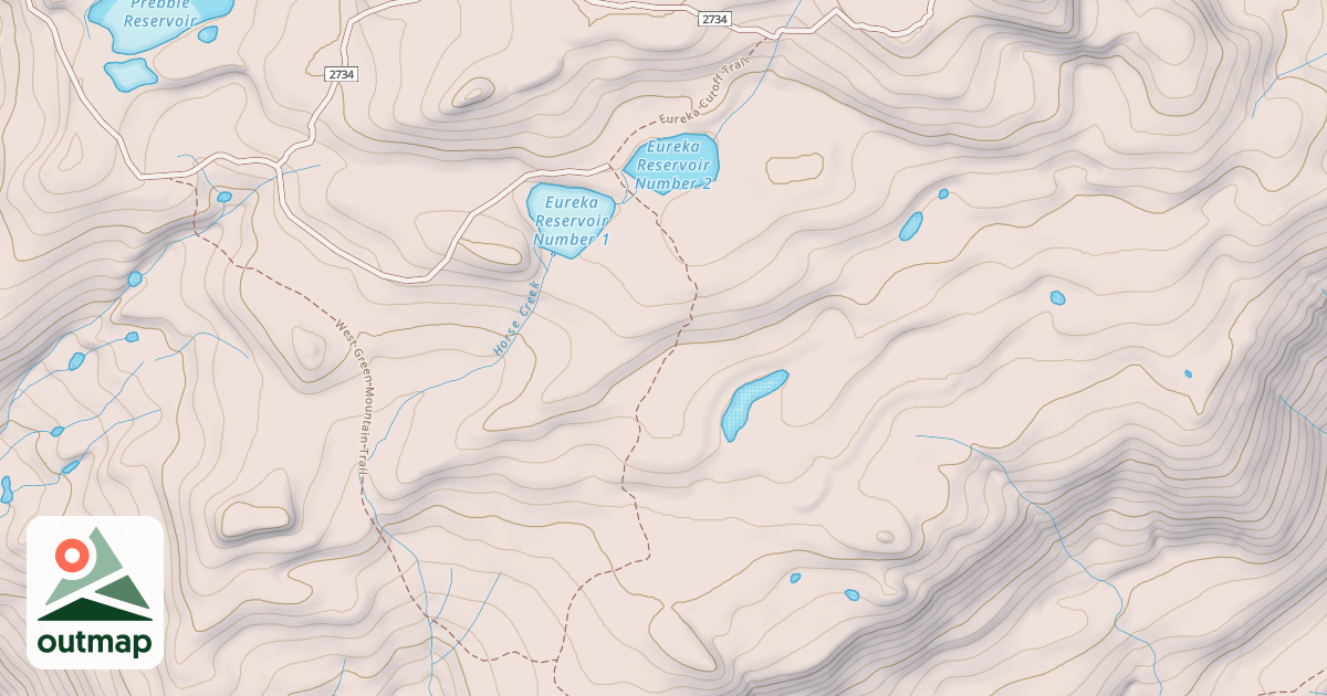 Map of Eureka Cutoff