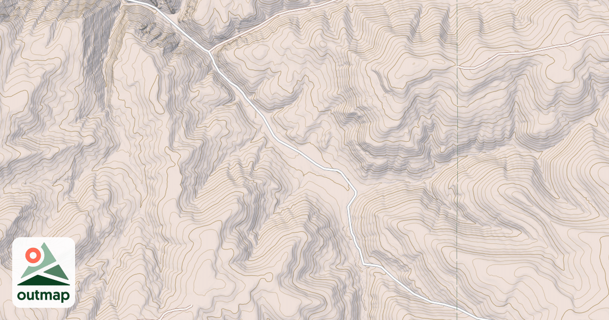 Map of CHICKEN CREEK