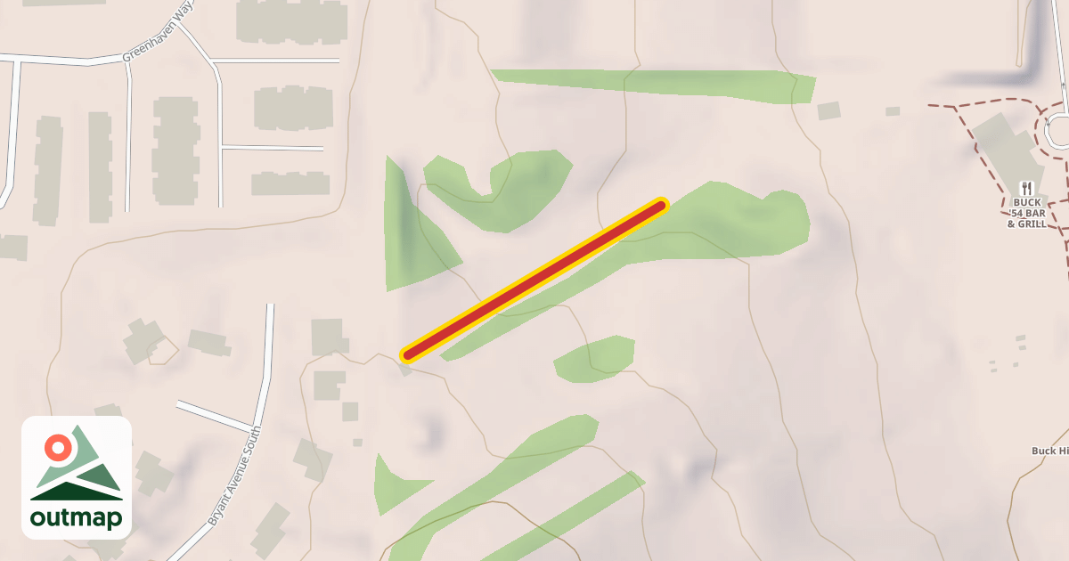 Map of Little Jibber Tow Rope