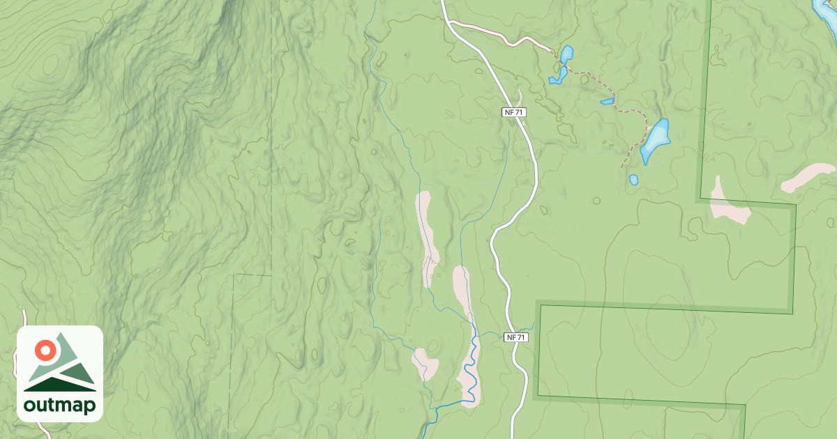 Map of Deerfield River