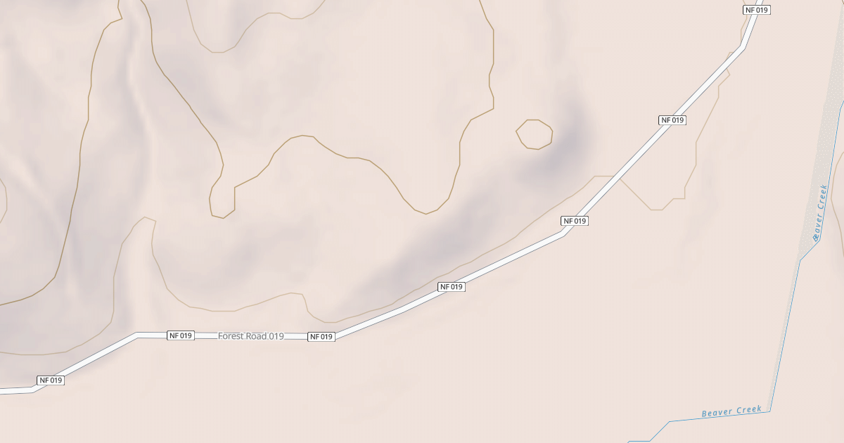 Map preview of FAWN CREEK ROAD