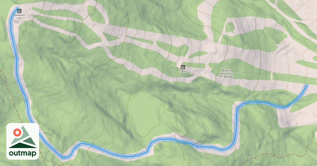 Map of Allagash