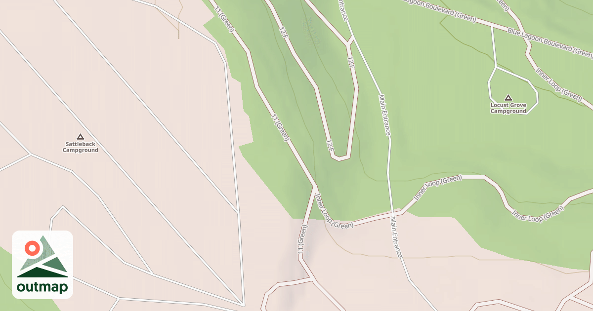 Map of Rock Run ATV Trails