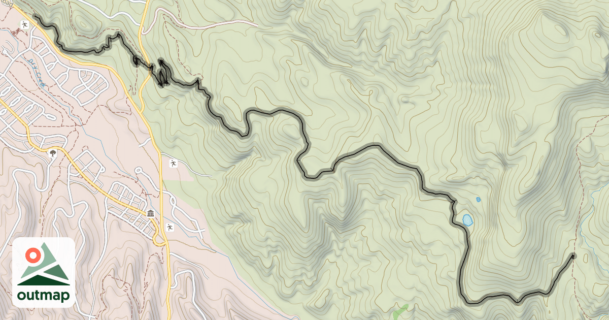 Map of #74 Chukar Butte