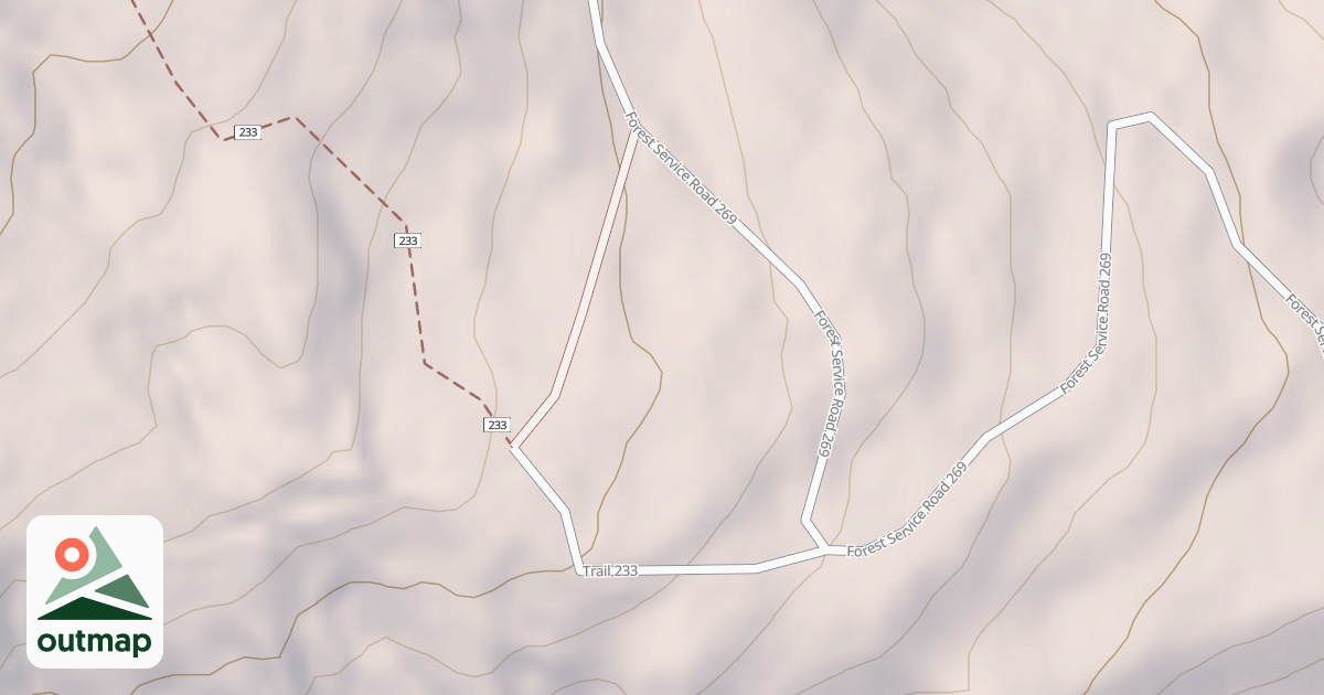 Map of RIO LA CASA