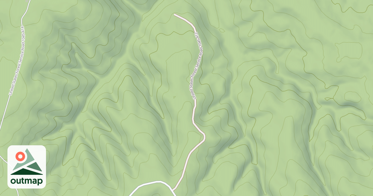 Map of USFS Motor Vehicle Use Map Roads {FB60E451-3417-40DD-89B0-C629E08E87F9}