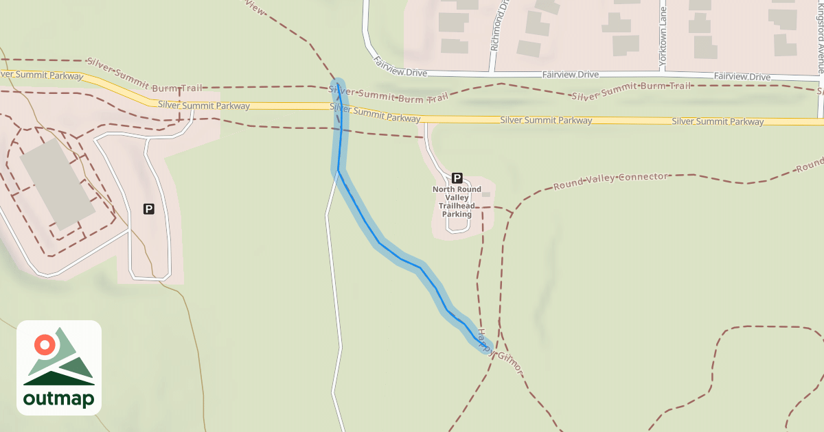 Map of Happy Gilmor Access